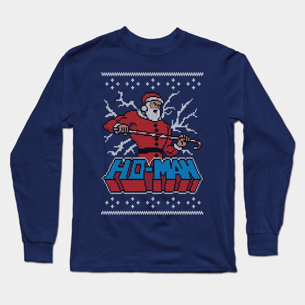 Ho-Man! Long Sleeve T-Shirt by Raffiti